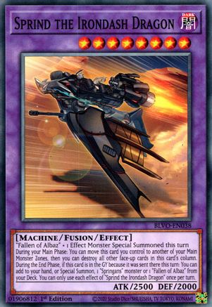 Sprind the Irondash Dragon [BLVO-EN038] Common - Trinity Hobby
