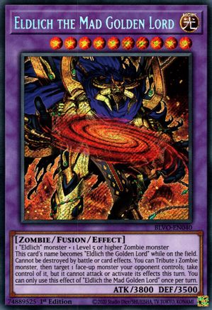 Eldlich the Mad Golden Lord [BLVO-EN040] Secret Rare - Trinity Hobby