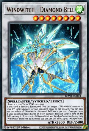 Windwitch - Diamond Bell [BLVO-EN043] Ultra Rare - Trinity Hobby