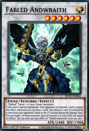 Fabled Andwraith [BLVO-EN044] Super Rare - Trinity Hobby