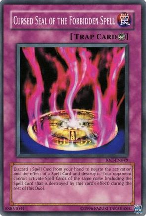 Cursed Seal of the Forbidden Spell [IOC-049] Common - Trinity Hobby