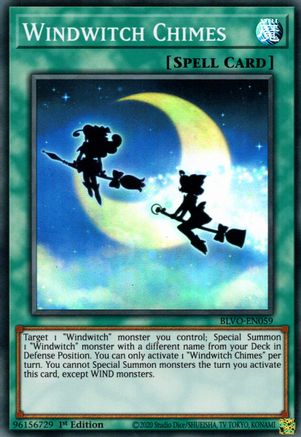 Windwitch Chimes [BLVO-EN059] Super Rare - Trinity Hobby