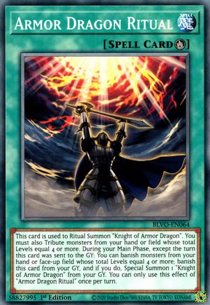 Armor Dragon Ritual [BLVO-EN064] Common - Trinity Hobby