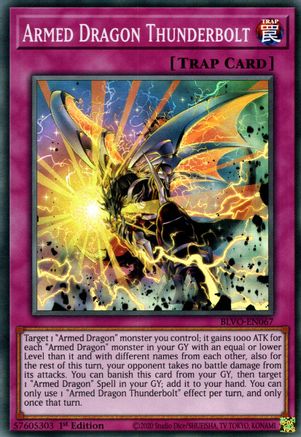 Armed Dragon Thunderbolt [BLVO-EN067] Super Rare - Trinity Hobby