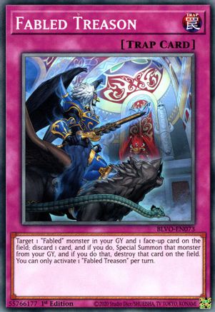 Fabled Treason [BLVO-EN073] Common - Trinity Hobby