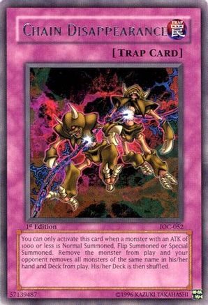 Chain Disappearance [IOC-052] Rare - Trinity Hobby