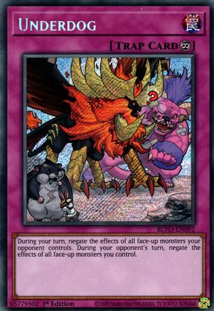 Underdog [BLVO-EN092] Secret Rare - Trinity Hobby