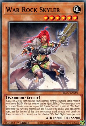 War Rock Skyler [BLVO-EN096] Common - Trinity Hobby