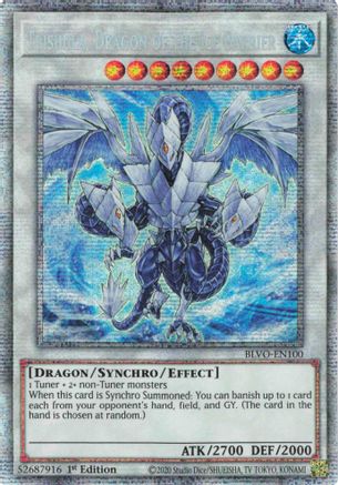 Trishula, Dragon of the Ice Barrier (Starlight Rare) [BLVO-EN100] Starlight Rare - Trinity Hobby
