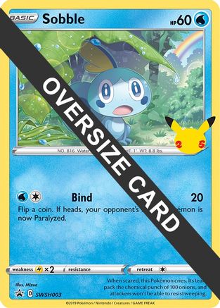 Sobble (SWSH003) (Jumbo Card) [First Partner Pack] - Trinity Hobby