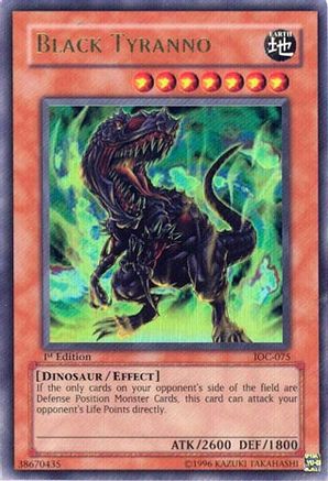 Black Tyranno [IOC-075] Ultra Rare - Trinity Hobby