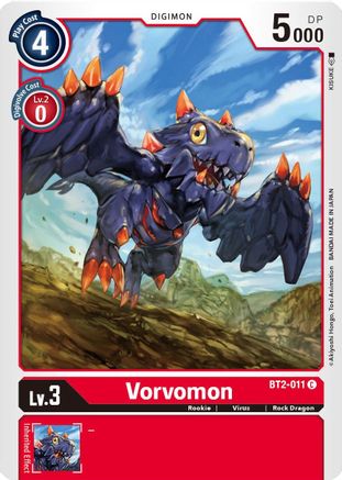 Vorvomon [BT2-011] [Sortie du Booster Spécial Ver.1.5] 