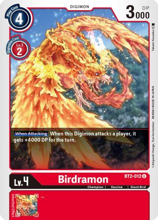 Birdramon [BT2-012] [Release Special Booster Ver.1.5] - Trinity Hobby