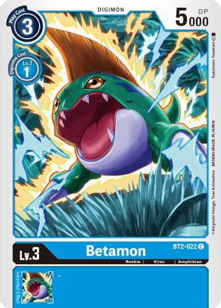 Betamon [BT2-022] [Release Special Booster Ver.1.5] - Trinity Hobby