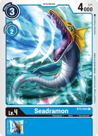 Seadramon [BT2-024] [Sortie du booster spécial Ver.1.5] 