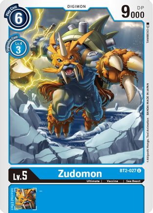 Zudomon [BT2-027] [Release Special Booster Ver.1.5] - Trinity Hobby