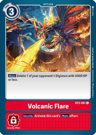 Volcanic Flare [BT2-091] [Release Special Booster Ver.1.5] - Trinity Hobby