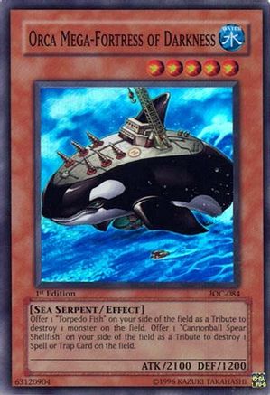 Orca Mega-Fortress of Darkness [IOC-084] Super Rare - Trinity Hobby