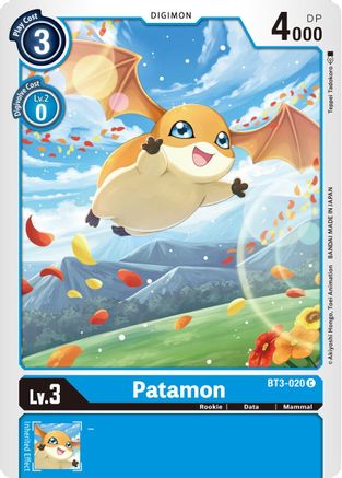 Patamon [BT3-020] [Sortie du Booster Spécial Ver.1.5] 