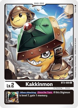 Kakkinmon [BT3-005] [Release Special Booster Ver.1.5] - Trinity Hobby