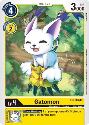 Gatomon [BT3-035] [Release Special Booster Ver.1.5] - Trinity Hobby