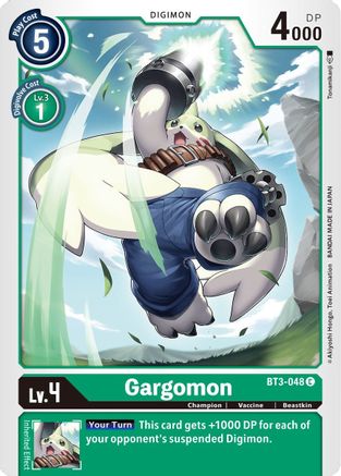 Gargomon [BT3-048] [Release Special Booster Ver.1.5] - Trinity Hobby