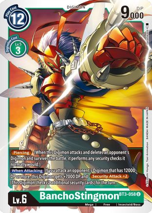 BanchoStingmon [BT3-058] [Release Special Booster Ver.1.5] - Trinity Hobby