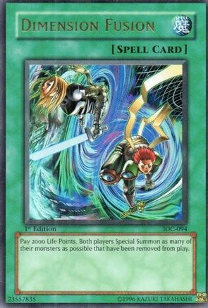 Dimension Fusion [IOC-094] Ultra Rare - Trinity Hobby