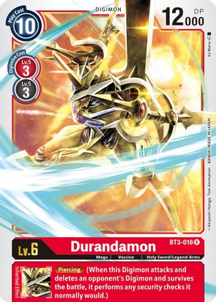 Durandamon [BT3-016] [Release Special Booster Ver.1.5] - Trinity Hobby