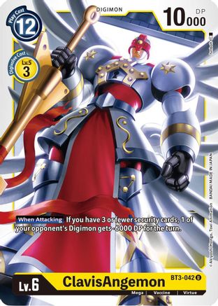 ClavisAngemon [BT3-042] [Release Special Booster Ver.1.5] - Trinity Hobby