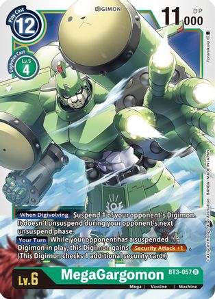 MegaGargomon [BT3-057] [Release Special Booster Ver.1.5] - Trinity Hobby