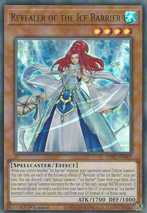 Revealer of the Ice Barrier [SDFC-EN002] Ultra Rare - Trinity Hobby