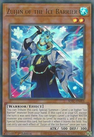 Zuijin of the Ice Barrier [SDFC-EN005] Ultra Rare - Trinity Hobby