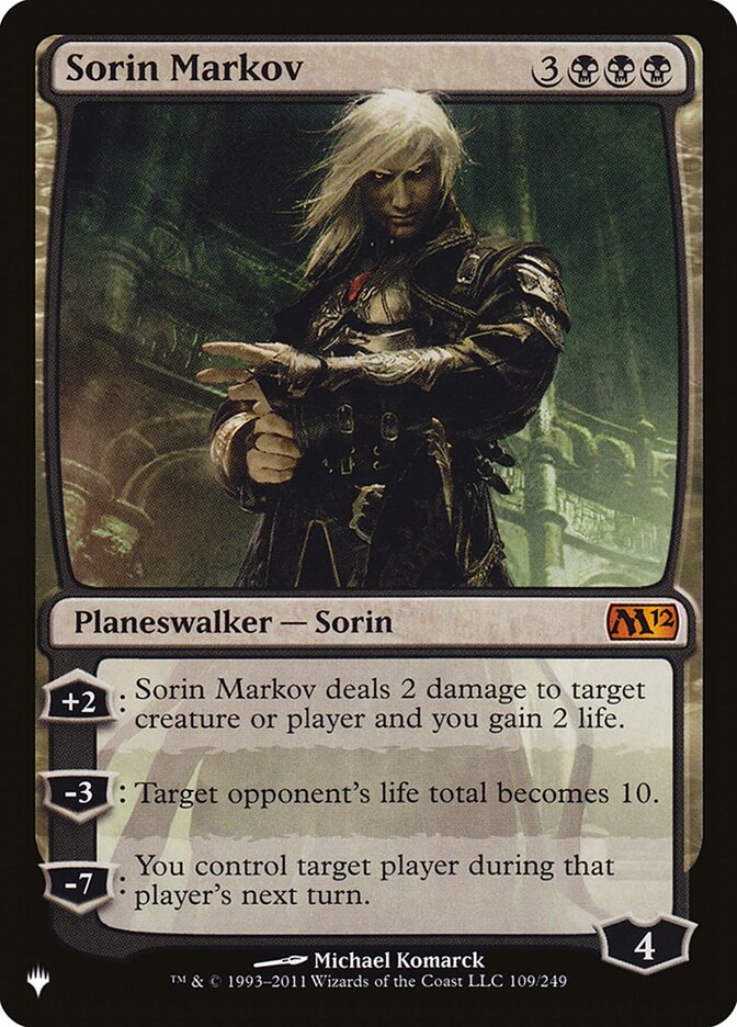 Sorin Markov [The List] - Trinity Hobby