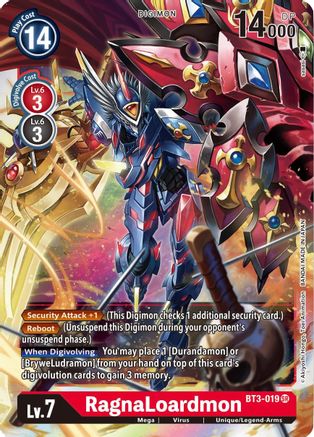 RagnaLoardmon [BT3-019] [Release Special Booster Ver.1.5] - Trinity Hobby