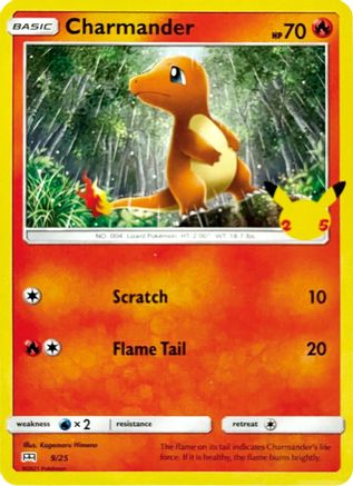 Charmander (9/25) [McDonald's 25th Anniversary] - Trinity Hobby