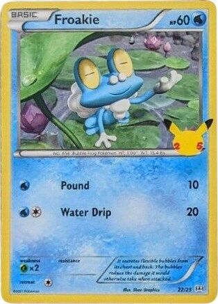 Froakie (22/25) [McDonald's 25th Anniversary] - Trinity Hobby