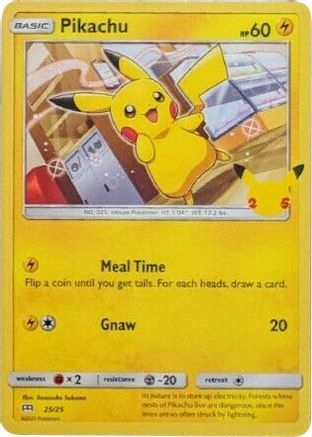 Pikachu (25/25) [McDonald's 25th Anniversary] - Trinity Hobby