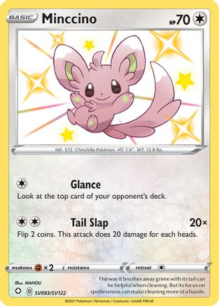 Minccino (SV093/SV122) [Sword & Shield: Shining Fates] - Trinity Hobby