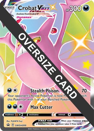 Crobat VMAX (SWSH099) (Jumbo Card) [Sword & Shield: Black Star Promos] - Trinity Hobby
