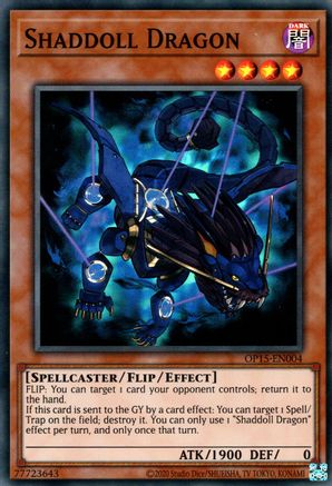Shaddoll Dragon [OP15-EN004] Super Rare - Trinity Hobby