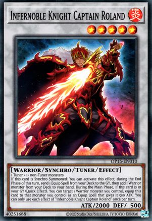 Infernoble Knight Captain Roland [OP15-EN010] Super Rare - Trinity Hobby