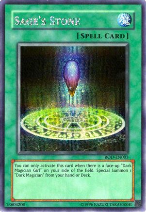 Sage's Stone (Reshef of Destruction) [ROD-EN003] Secret Rare - Trinity Hobby