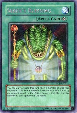 Sebek's Blessing [PCJ-EN002] Prismatic Secret Rare - Trinity Hobby