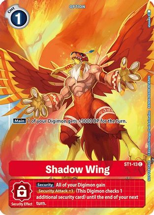 Shadow Wing [ST1-13] (Alternate Art) [Starter Deck: Gaia Red Promos] - Trinity Hobby
