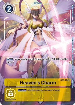 Heaven's Charm [ST3-14] (Tamer's Evolution Box) [Starter Deck: Heaven's Yellow Promos] - Trinity Hobby