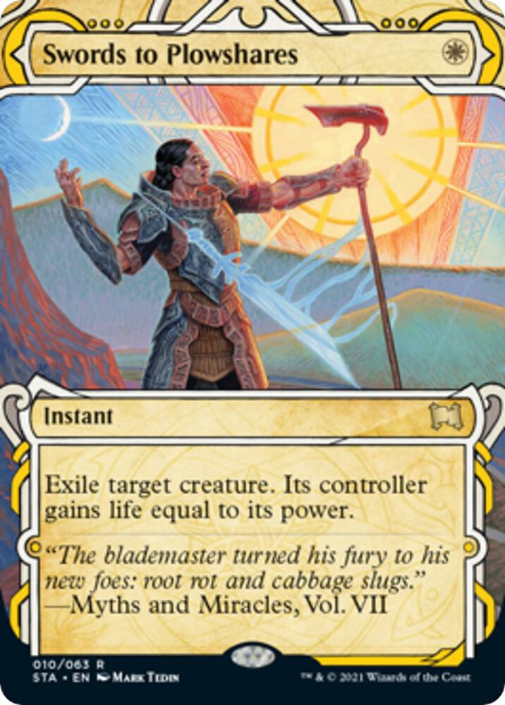 Foreign-Japanese Swords to Plowshares [Strixhaven: School of Mages Mystical Archive]