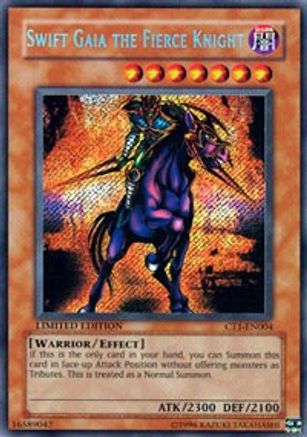 Swift Gaia the Fierce Knight [CT1-EN004] Secret Rare - Trinity Hobby