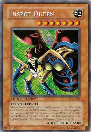 Insect Queen [CT1-EN005] Secret Rare - Trinity Hobby