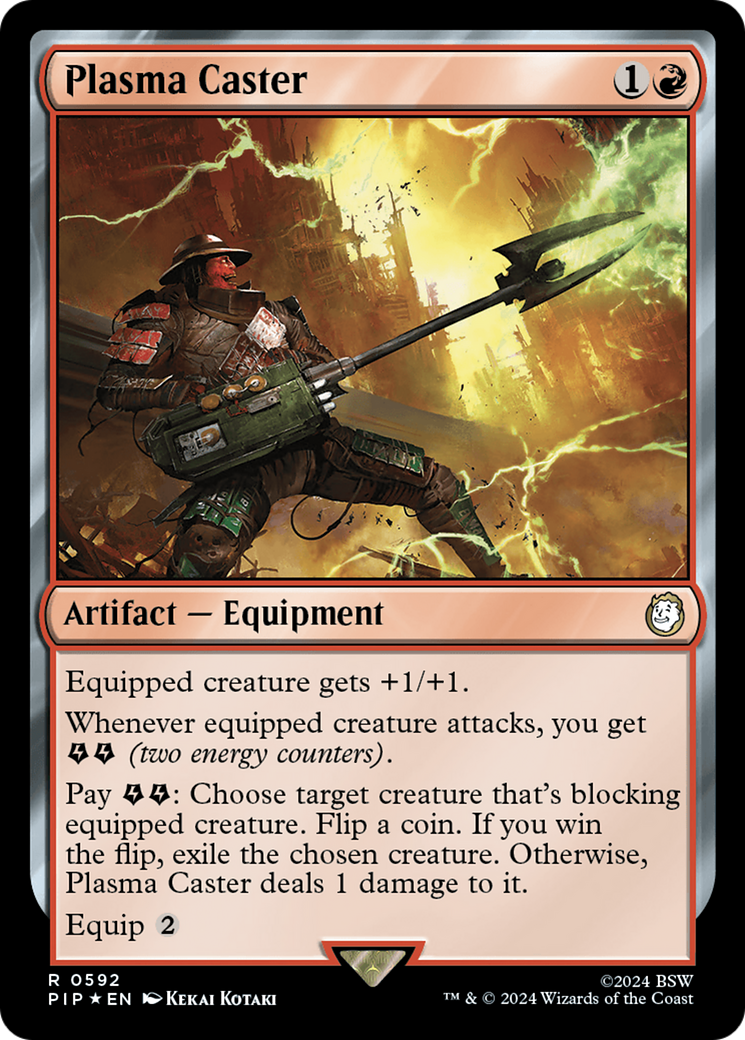 Plasma Caster (Surge Foil) [Fallout] - Trinity Hobby